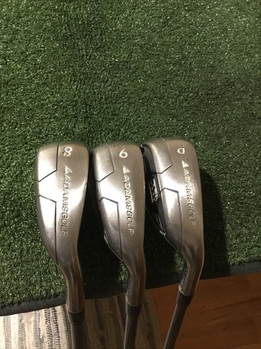 Adams Ladies Idea Tech V3 PVD Hybrid Irons Set (8-PW) 50g Grafalloy Graphite - Picture 2 of 11