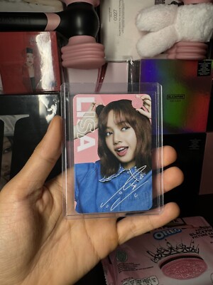 Exklusive Fotokarte Lisa Oreo Blackpink