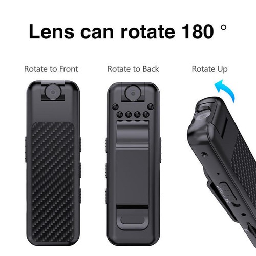 HD 1080P Camcorder Mini Body Hidden Camera Video DVR IR Night Cam Pocket