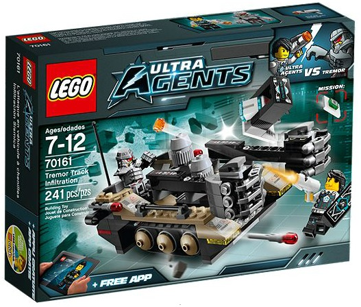 Lego Tremor Track Infiltration 70161 Ultra Agents Minifigure