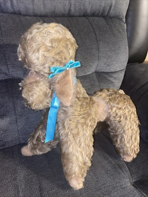Merry Thought  Vintage Stuffed Dog. 1930s Vintage (Read)