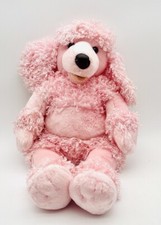 Build A Bear Vintage Pink Poodle 19  Plush w/ Working Barking Sound Box