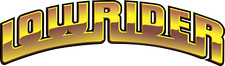 Lowrider Logo Classic sticker window laptop bumper vinyl decal