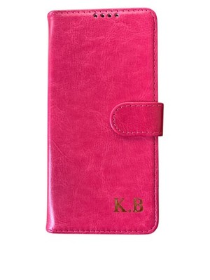 PERSONALISIERTE HANDYHÜLLE ROSA Initialen COVER FÜR Samsung S26 A17 A07 A57 A37 A16