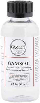 Gamsol Odorless Mineral Spirits Bottle, 4.2Oz