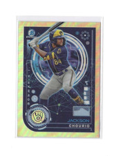 2024 Bowman Chrome Baseball Jackson Chourio Insert Card/#16