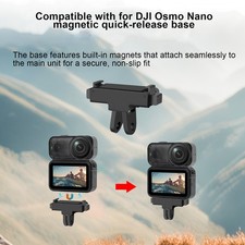 Magnetic Mounting Base Quick Release Mount for DJI Osmo Nano Camera Accessories