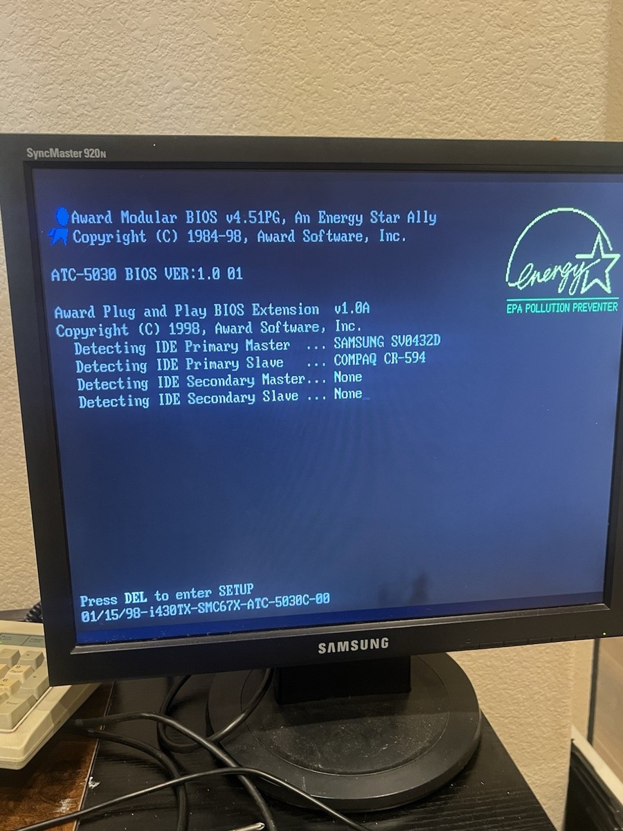 Windows 98SE Mini Tower Pc AMD K6 200 32MB TESTED | eBay