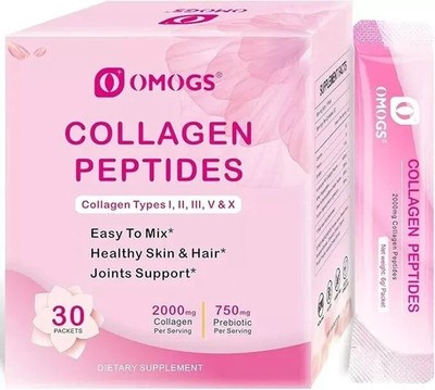 Colageno Hidrolizado En Polvo Para Los Huesos Articulaciones Uñas Pelo Y Piel