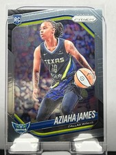 Aziaha James Rookie RC 2025 Panini Prizm WNBA Basketball Card #83 Dallas Wings