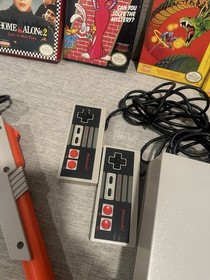 Nintendo NES Action Set Complete CIB Mario Duck Hunt Burai Fighter  & others