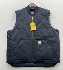 Carhartt Men  s 2XL Tall Black Arctic Vest Quilt Relaxed Fit Lined NWT