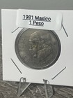 1981-Mo Mexico 🇲🇽 1 Peso Copper-Nickel Coin — photo 3