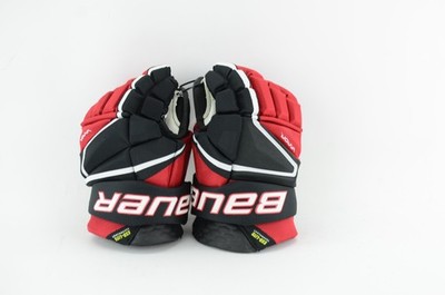Bauer Vapor Hyperlite Hockey Gloves Black/Red/White 11/12 (0101-7874) MISMATCH