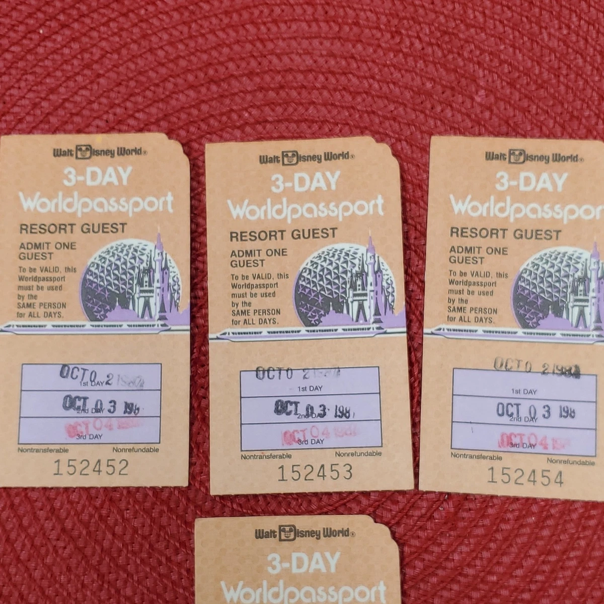 Walt Disney World Tickets for sale - eBay