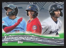 2021 Topps Pro Debut Royce Lewis Major Scale Green #/99 #MS-4 Card