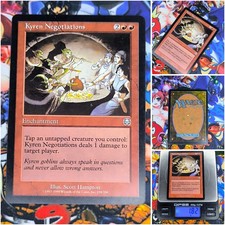 MTG Kyren Negotiations 🇬🇧 ⚪️ NM Magic TCG Mercadian Masques 1999 OG Staple