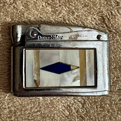 Queen Star Vintage Lighter Silver Non-working