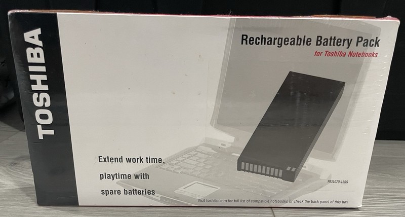 Toshiba PA3107U-1BRS Laptop Lithium-Ion Battery Pack Genuine OEM NEW SEALED