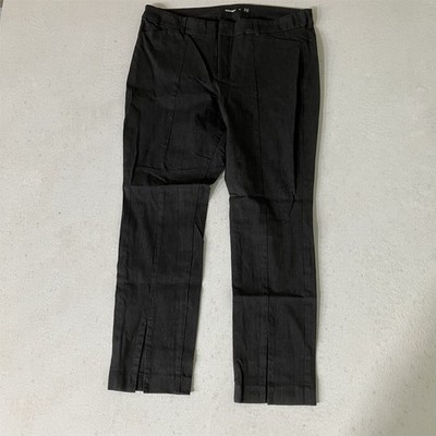 Old Navy 16 Gray High RIse Pixie Skinny Split Hem Womens Pants
