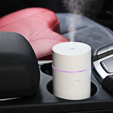 Dropshipping Car Diffuser Aroma Ultrasonic Water Mist Humidifier Lighting Oils D