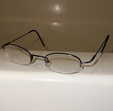 SAFILO EMOZIONI Italy EM4301 Lilac Half Rim Eyeglasses Frame 0228. 130. Italy