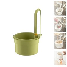 Kitchen Sink Hanging Strainer Basket Food Waste Filter Drain Organizer UK