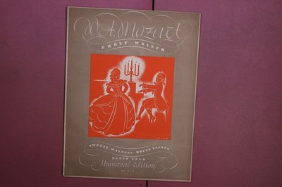 429062 Wolfgang Amadeus Mozart ZWÖLF WALZER Universal-Edition mit einer Coda
