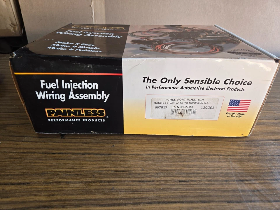 Arnés de cableado sin dolor 60103 inyección de combustible TPI kit universal de intercambio de motor Foto 3 de 4