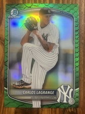 2025 Bowman Chrome Carlos Lagrange Green Reptilian /99