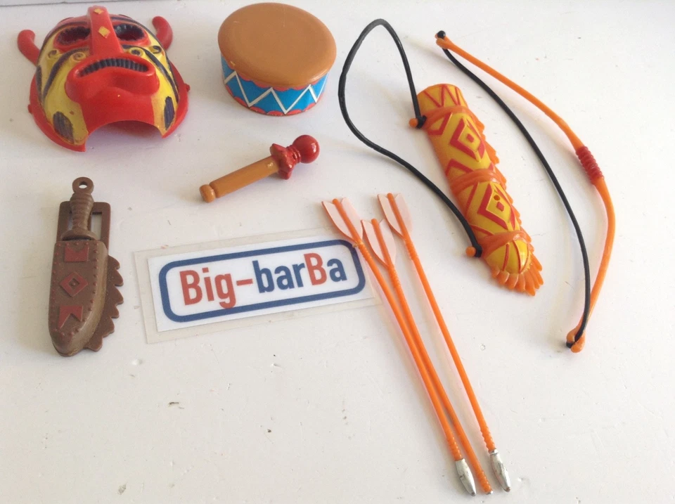 🔥LOT ACTION TEAM 🏆 GEYPER MAN ACTION MAN INDIANER 🔥OCCASIONE💰 NO BIG JIM - Immagine 2 di 4