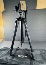 Targus Pro Series Tripod 3-Way Panhead Bubble Level Camera Camcorder Stand