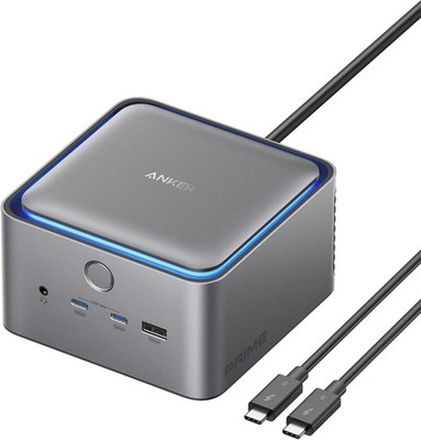 Anker Prime TB5 Docking Station 4-Ports 140W 120 Gbit/s Transfer 8K-Display