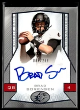 2013 SPx Brad Sorensen RC Auto 084/299 Southern Utah Thunderbirds #113