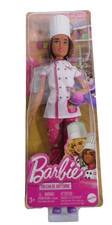 Barbie Careers Chef Doll You Can Be Anything Brunette Cupcake Hat HRG Sealed NEW