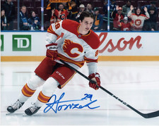 Calgary Flames Samuel Honzek  Autographed Signed 8x10 Photo COA #1