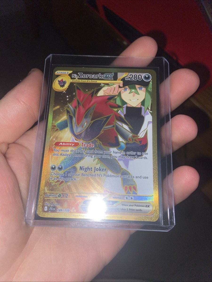 Raw 189/159 N's Zoroark Ex Destined Rivals Pokemon TCG Card NM | eBay