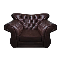 Luxus Neu Sessel Wohnzimmer Leder SitzmöBel Chesterfield Einrichtung