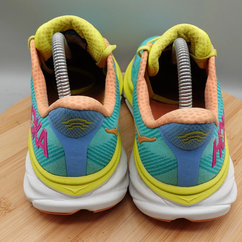 Hoka 鞋女式 8.5 B 多色 Clifton 9 跑步 Primrose 1127896 CEPR — 第 4/4 张图片