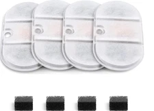 GoldTone Filters + Sponges for PETLIBRO Capsule Cat Water Fountain PLWF002Replac