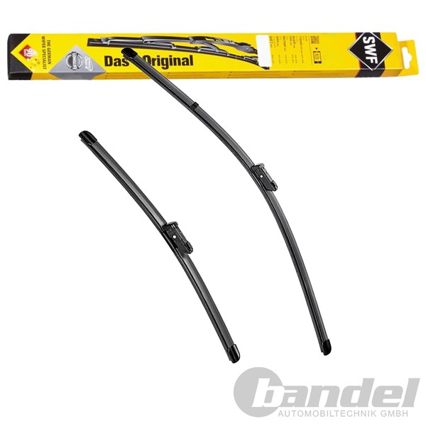 SWF 2 Flachbalkenwischer SET Vorne Passend FüR Audi A4 A5 Q3 Q5 Porsche Macan VW-image