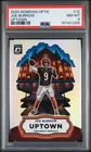 Joe Burrow 2025 Panini Donruss Optic #12 Uptown SP PSA 8