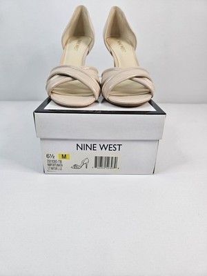 Nine West Fortunata Light Pink Leather Upper Size 6.5 M (BRAND NEW) 3.5 IN Heel