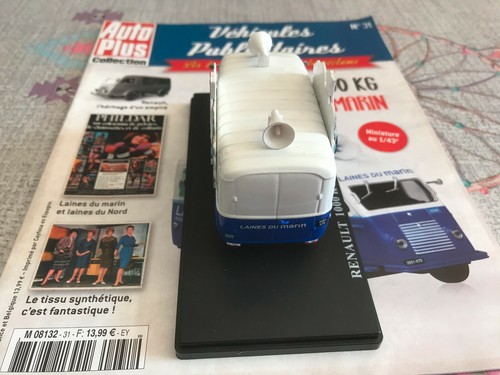 Renault 1000 kg Laine du Marin Auto più Hachette 1/43 auto in miniatura - Foto 6 di 6