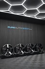 Genuine Jaguar XE 18 Alloy Wheels REFURBISHED Black Diamond Cut x Four