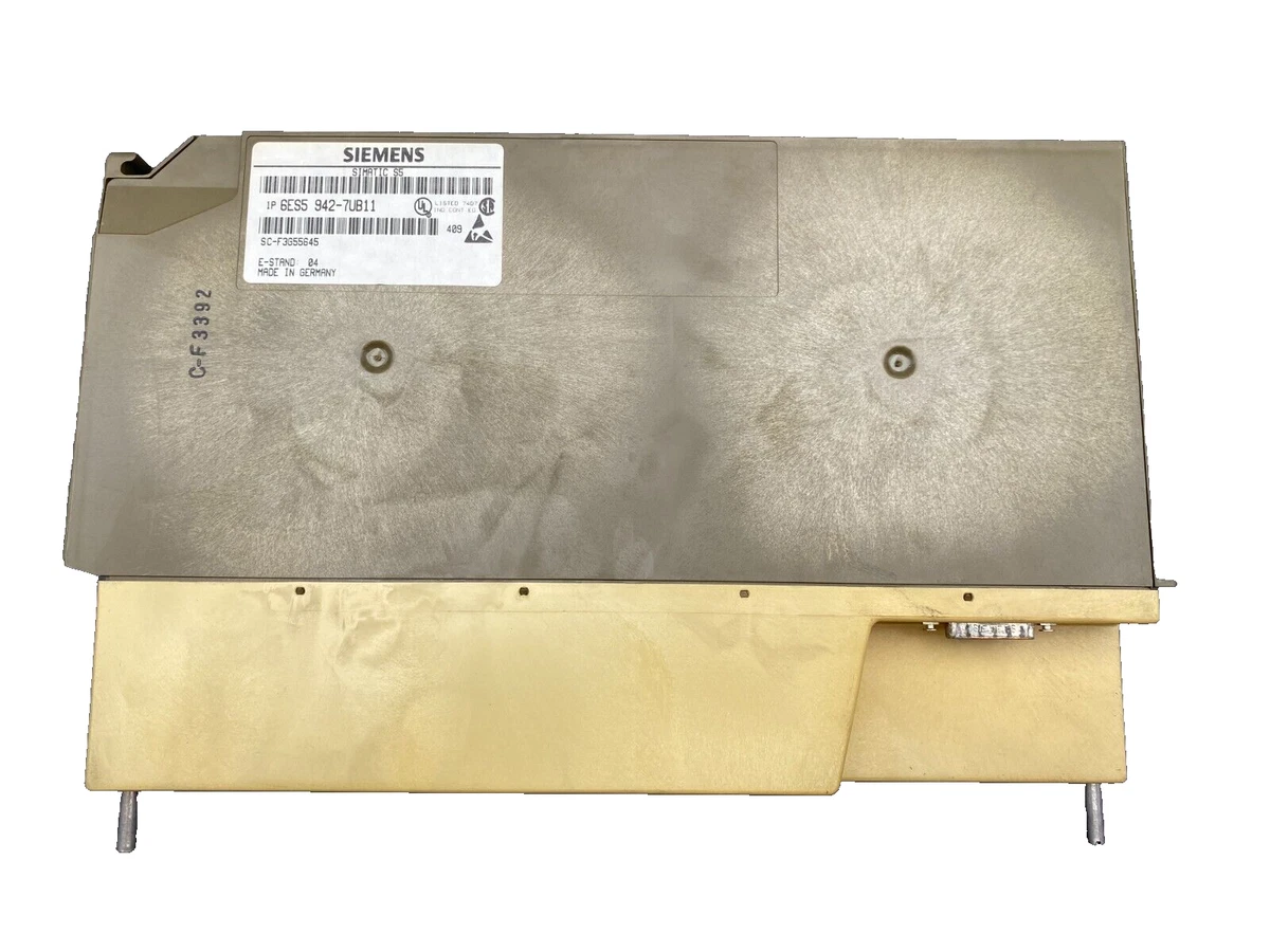 SIEMENS SIMATIC S5 115U CPU 942B 6ES5942 7UB11 eBay