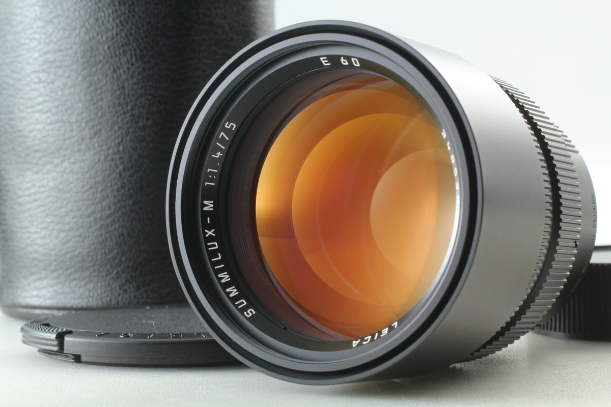 Top Mint w/ Case] Leica Leitz Summilux M Mount 75mm f/1.4