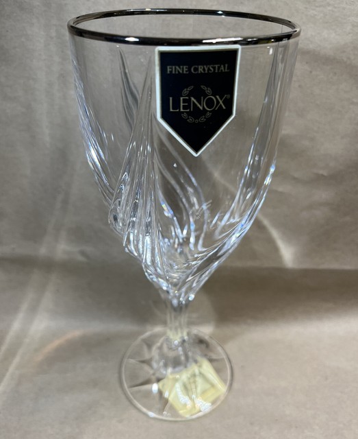4x Lenox Debut Platinum Iced Tea Beverage Glasses for sale online eBay