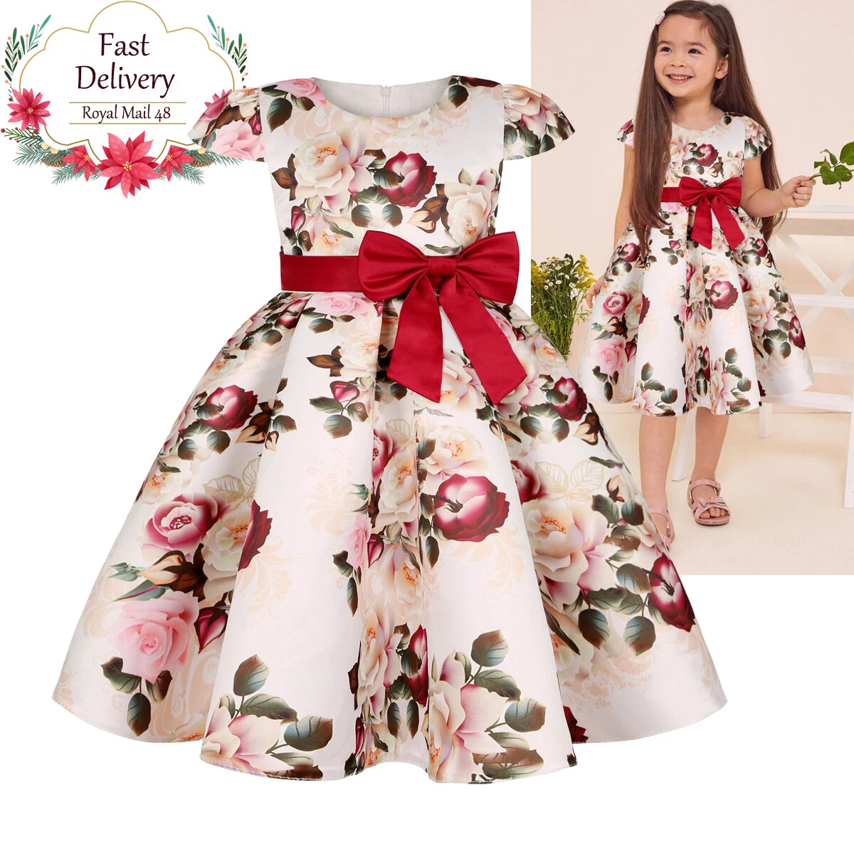 Floral frocks sale for kids