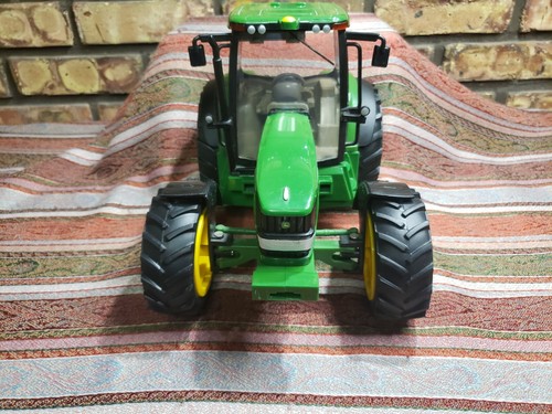 John Deere 7330 trattore agricolo di Britains ERTL verde fattoria suono entrambi funzionano - Foto 11 di 12